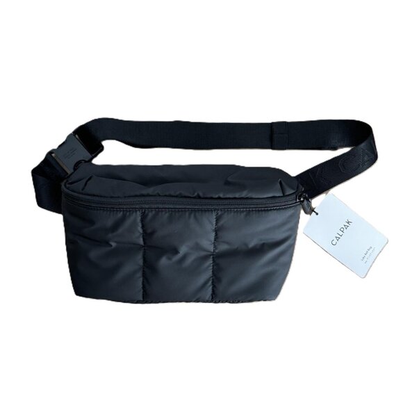 NWT Calpak Luka Belt/Crossbody Bag in Matte Black - Picture 5 of 12
